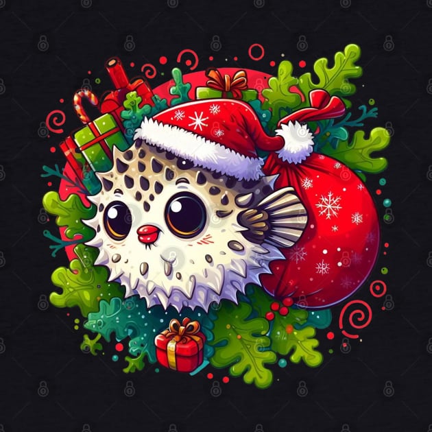 Puffer Christmas by BukovskyART